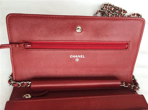 realreal chanel wallet|chanel red wallet on chain.